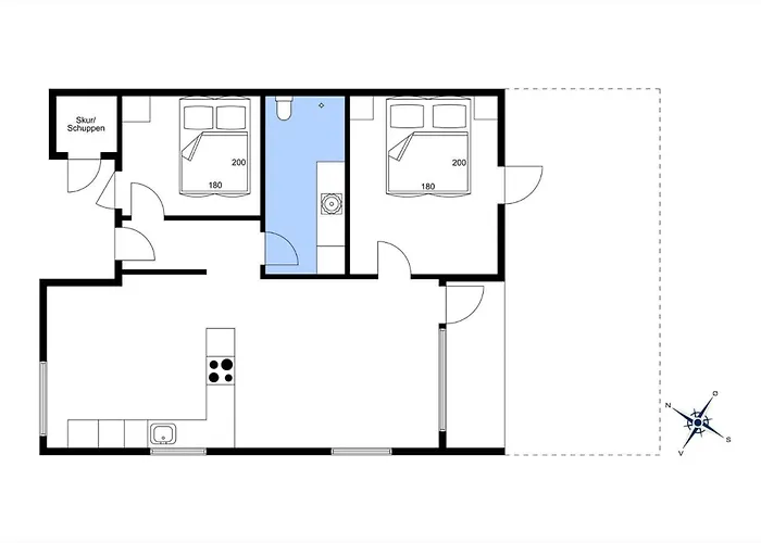 Appartamento 918-hvide-sande-langsand-182 *